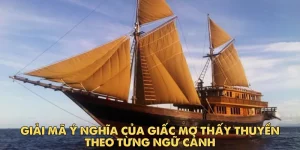 Mơ thấy thuyền